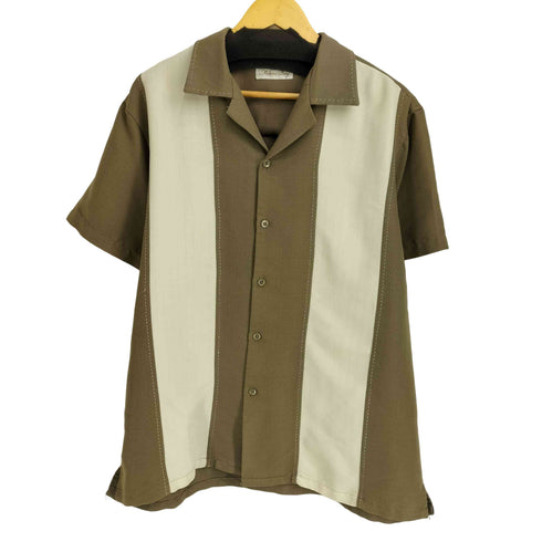 MILANO BAY オープンカラー S/S キューバシャツ メンズ import:L