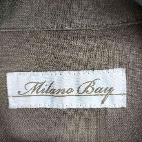 MILANO BAY オープンカラー S/S キューバシャツ メンズ import:L