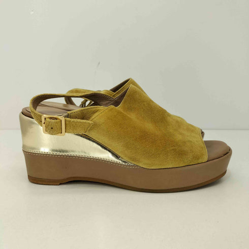 アシナガオジサン あしながおじさん バックスリング ウエッジサンダル レディース JPN:L