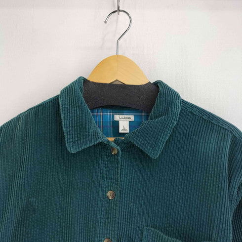 エルエルビーン L.L.Bean 裏地チェック コーデュロイ シャツジャケット メンズ import:L