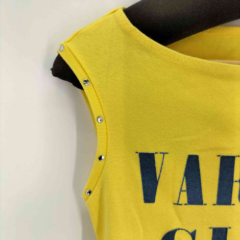 バーバリーブルーレーベル BURBERRY BLUE LABEL VARSITY GIRLS BLUE LABEL スタッズ ノースリーブ タンクトップ レディース JPN:38