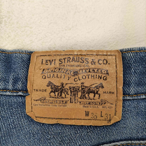 リーバイス Levis 80-90S USA製 ボタン裏515 517 ブーツカット デニムパンツ メンズ W36