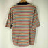 HOTSCOOP マルチカラー ボーダー S/S Tシャツ メンズ import:L