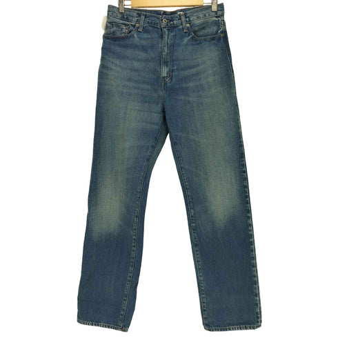 リーバイスメイドアンドクラフテッド Levis Made & Crafted HIGH RISE STRAIGHT 青パッチ コインポケット ストレートデニム メンズ W30 L32