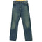 リーバイスメイドアンドクラフテッド Levis Made & Crafted HIGH RISE STRAIGHT 青パッチ コインポケット ストレートデニム メンズ W30 L32