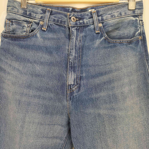 リーバイスメイドアンドクラフテッド Levis Made & Crafted HIGH RISE STRAIGHT 青パッチ コインポケット ストレートデニム メンズ W30 L32