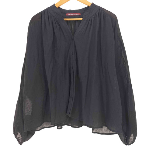 コントワーデコトニエ COMPTOIR DES COTONNIERS ワッシャーコットンシャツ レディース JPN:M