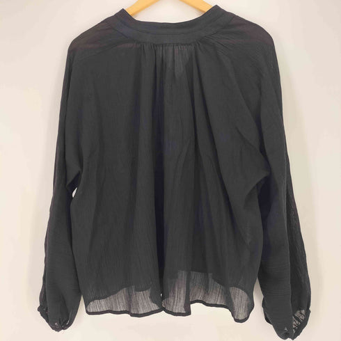 コントワーデコトニエ COMPTOIR DES COTONNIERS ワッシャーコットンシャツ レディース JPN:M
