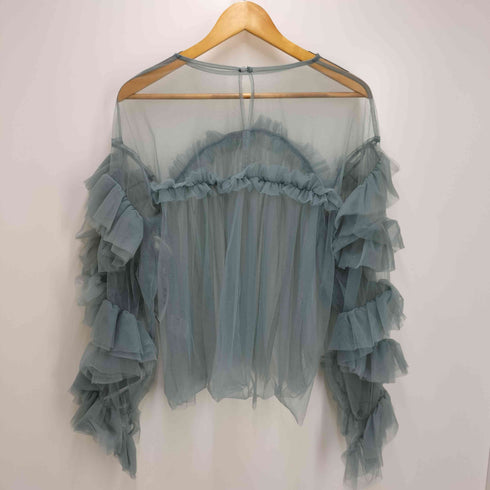 ANDRESD decorative tulle tops レディース FREE