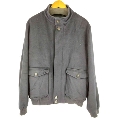 ブルックスブラザーズ BROOKS BROTHERS ウール スタンドカラー ヴァルスター型 ブルゾン メンズ import:L