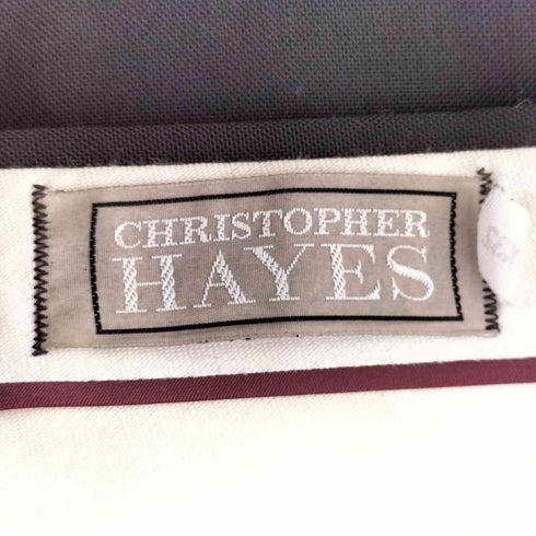 CHRISTOPHER HAYES USA製 2タック スラックス メンズ 31×32