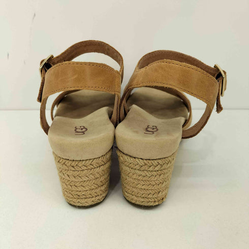 アグ UGG アンクルストラップ レザーウェッジ サンダル レディース JPN:23