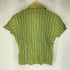 OLDIES シボ加工 S/S チェックシャツ レディース