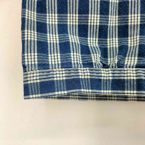 ポロカントリーラルフローレン POLO COUNTRY RALPH LAUREN CLASSIC FIT INDIGO L/S チェックシャツ メンズ import:L