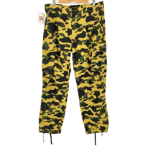 アベイシングエイプ A BATHING APE 1ST CAMO REGULAR FIT 6 POCKET PANTS メンズ JPN:L