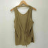 フミカウチダ FUMIKA UCHIDA DOUBLE NECK NO-SLEEVE TANKTOP レディース JPN:S