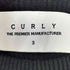 カーリー CURLY 畦編み リネン混 コットン クルーネックニット メンズ JPN:3