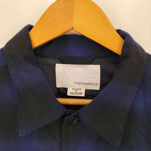 ナナミカ nanamica Shirt Jacket シャドーチェック メンズ JPN:M