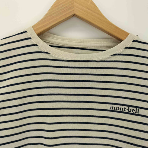 モンベル mont bell WIC.ボーダー ロングスリーブT レディース 150
