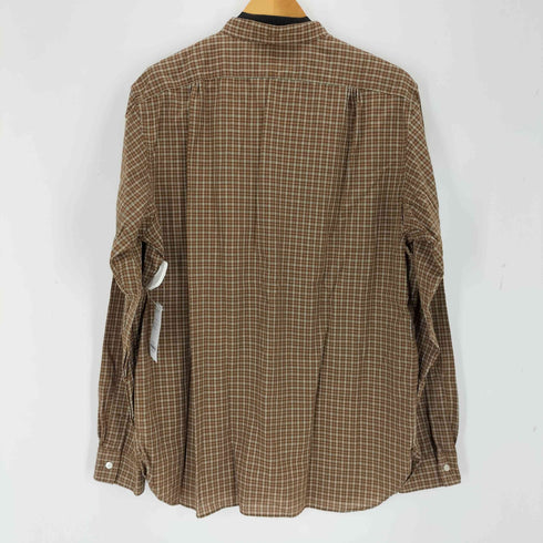 ポロバイラルフローレン Polo by RALPH LAUREN 90S バンドカラーチェックシャツ メンズ L