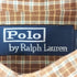 ポロバイラルフローレン Polo by RALPH LAUREN 90S バンドカラーチェックシャツ メンズ L
