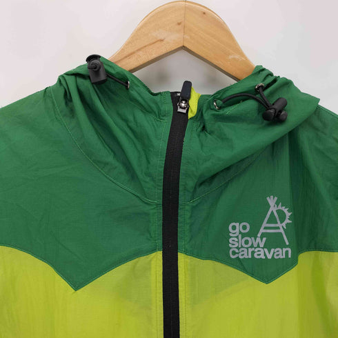ゴースローキャラバン go slow caravan リップストップ ナイロンフーデッドジャケット レディース 1