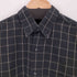 ヴァンヒューゼン VAN HEUSEN WRINKLE FREE ボタンダウンL/Sチェックシャツ メンズ S 14-14 1/2