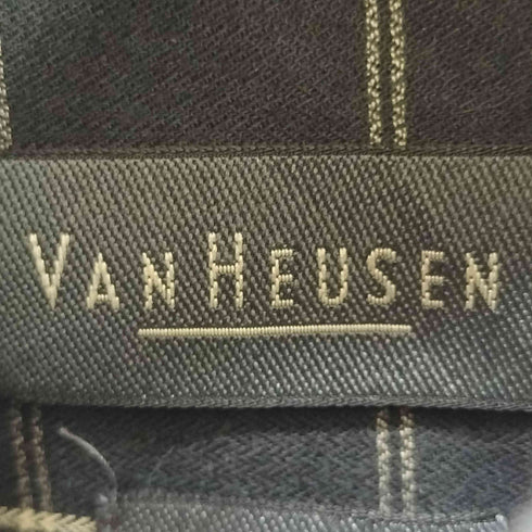 ヴァンヒューゼン VAN HEUSEN WRINKLE FREE ボタンダウンL/Sチェックシャツ メンズ S 14-14 1/2