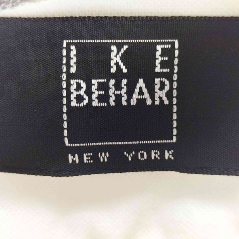 アイクベーハー IKE BEHAR USA製 バンドカラー プルオーバーシャツ メンズ L