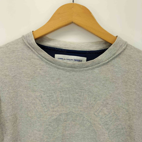 コムデギャルソンシャツ COMME des GARCONS SHIRT リバーシブルカレッジメッシュTシャツ メンズ