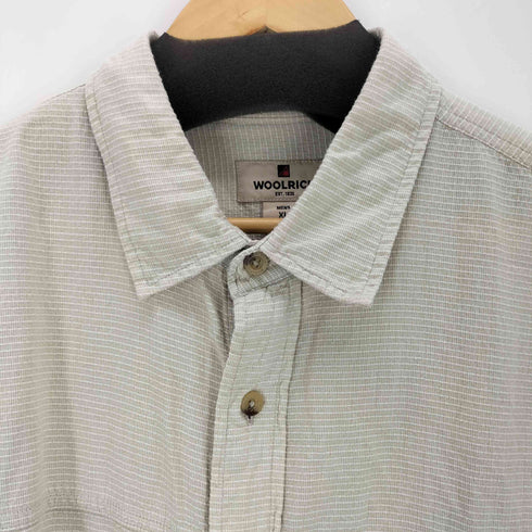 ウールリッチ WOOLRICH ワンポケット 半袖ボックスシャツ メンズ XL