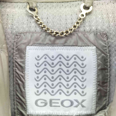 ジェオックス GEOX RESPIRA フェイクファー ベルト付き ダウンコート レディース 4