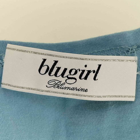 ブルーガール Blugirl フロントメタルパッチ S/S Tシャツ y2k メンズ