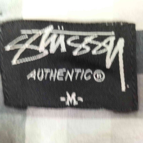 ステューシー Stussy チェック 半袖シャツ メンズ M