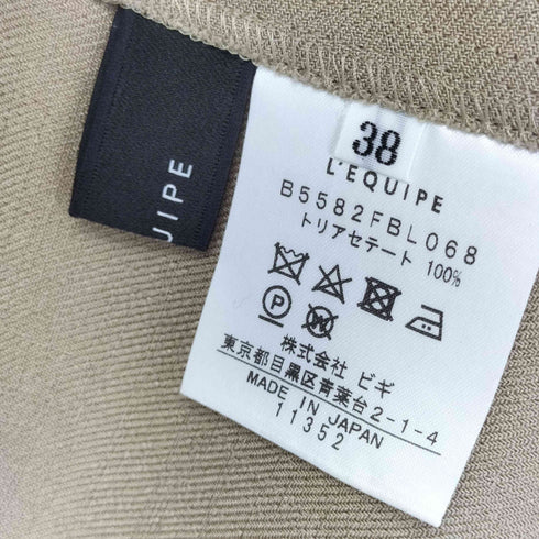 レキップヨシエイナバ LEQUIPE YOSHIE INABA 切替デザインブラウス レディース JPN:38