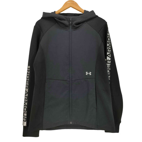 アンダーアーマー UNDER ARMOUR UAハイブリッドニット フルジップ フーディー レディース JPN:XL