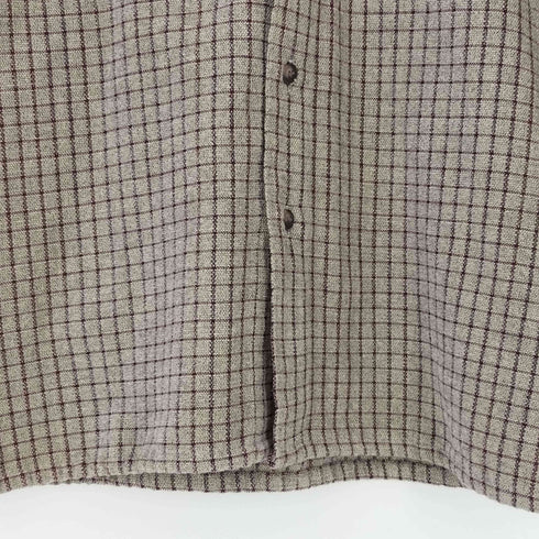 SCOMMESSA グラフチェック ネルシャツ メンズ import:M