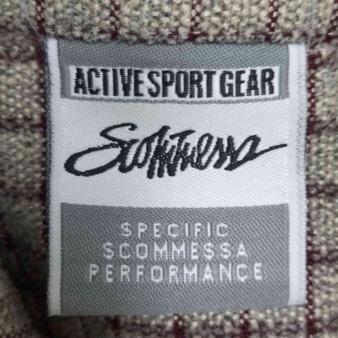 SCOMMESSA グラフチェック ネルシャツ メンズ import:M