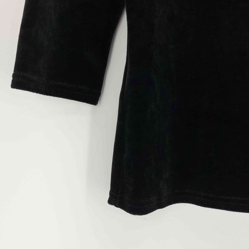 FOXEY NEWYORK ベロア ストーンスタッツ ボートネック ブラウス レディース JPN:40