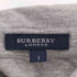 バーバリーロンドン BURBERRY LONDON フロントロゴ刺繍 襟 袖ノバチェック メタルボタン ポロシャツ レディース JPN:1