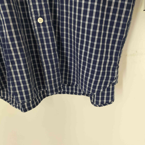 ステューシー Stussy 90S 紺タグ チェック 長袖シャツ メンズ M