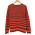 スポーツマックスコード SPORTMAX CODE ボーダー クルーネックニット セーター レディース