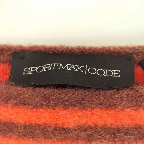 スポーツマックスコード SPORTMAX CODE ボーダー クルーネックニット セーター レディース