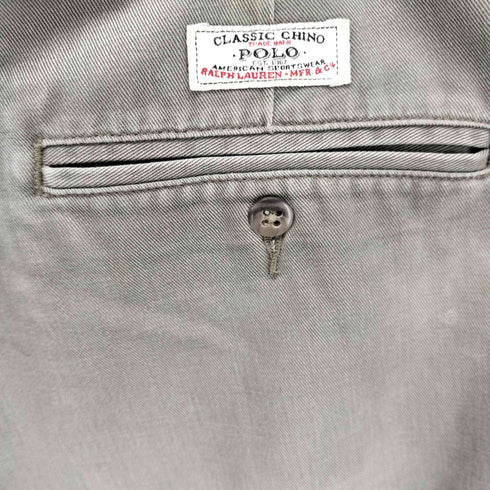 ポロバイラルフローレン Polo by RALPH LAUREN ANDREW PANT ポロチノ 2タックワイドチノパンツ メンズ 38/29