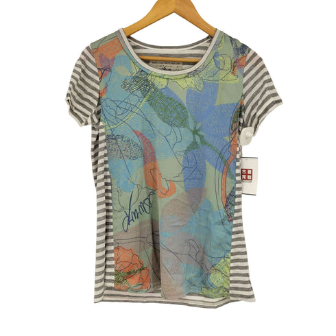 Sensounico 総柄 S/S Tシャツ レディース JPN:38