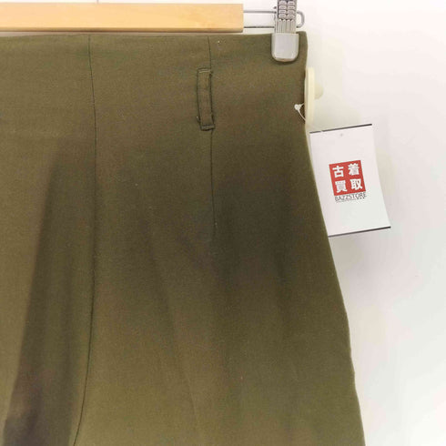 エストネーション ESTNATION ウール センタープレス ストレートスラックスパンツ レディース 38