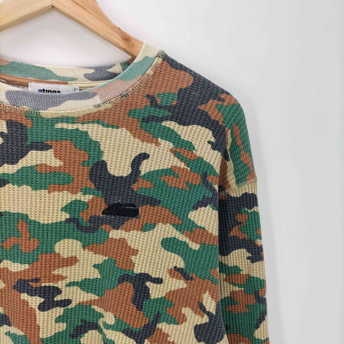 アトモス atmos 26SS Waffle LS T-shirt CAMOUFLAGE メンズ JPN:M