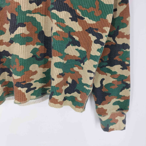アトモス atmos 26SS Waffle LS T-shirt CAMOUFLAGE メンズ JPN:M