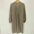ユナイテッドアローズグリーンレーベルリラクシング UNITED ARROWS green label relaxing バンドカラーチュニックワンピース レディース