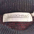 J.J.COCHRAN 80-90S スエード切替 総柄 モックネック ウール ニット メンズ import:L
